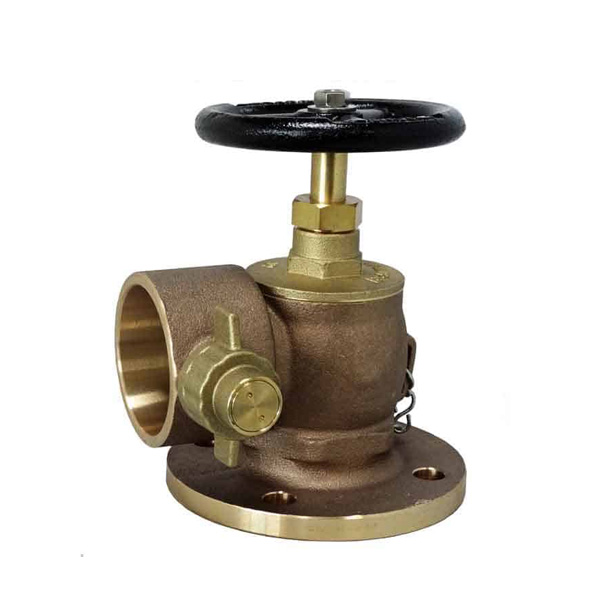 Bronze Angled Fire Hydrant Landing Globe Valve